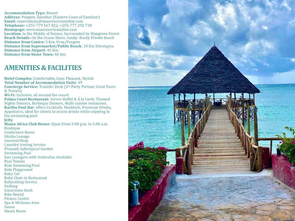 Azao Resort & Spa Понгве Екстериор снимка